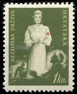 152_Nezavisna_Drzava_Hrvatska_-_medicinska_sestra_-_1_Kuna